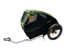 Remorque de vélo pour chiens Burley Tail Wagon verte article de seconde main