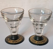 2 ANCIENS VERRES PERNOD EXPORT