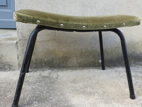 Tabouret vintage pierre - tabouret,