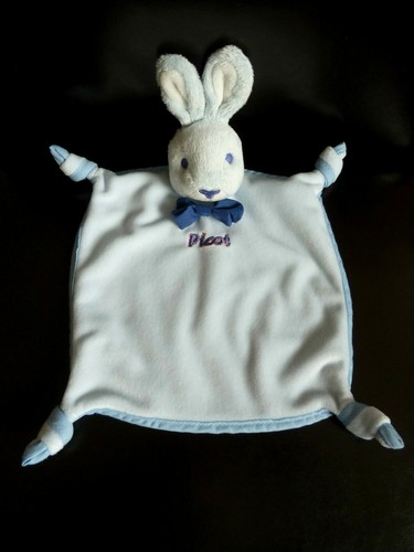 Doudou plat picot lapin - *.,