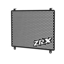 Motorcycle radiator guard Pour