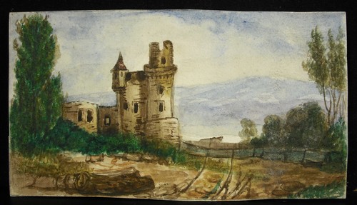 Dessin original aquarelle - original, à