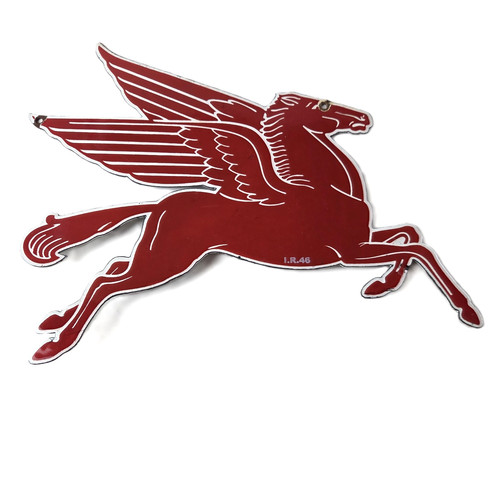 Vintage mobil sign pegasus - vintage,