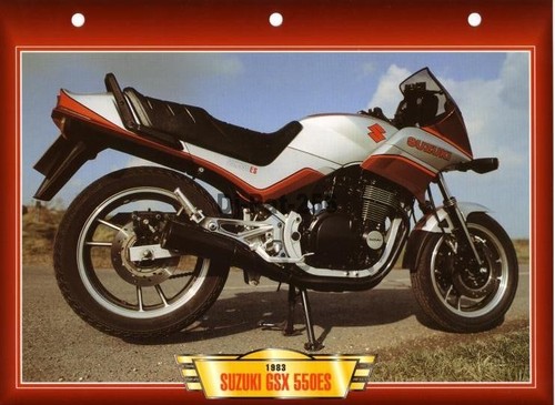 Fiche moto suzuki - gsx, es