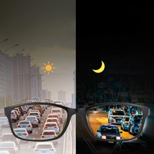 Anti Glare Yellow Tinted HD Night Vision Driving Glasses Classic Pilot Goggles