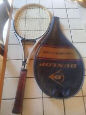 Raquette de Tennis Dunlop McEnroe tournament vintage avec housse