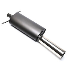 Silencieux Sport VW Golf 1 Cabriolet 1x90mm Droit 1.6 1.8 ABE