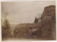 October 1936 Animated Group Snapshot Hay Farm Herbs Cattle Plants Mower 