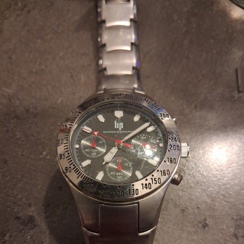 Montre étanche lip homme inox - étanche,