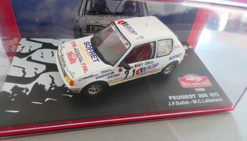 Miniature rallye monte - monte, carlo