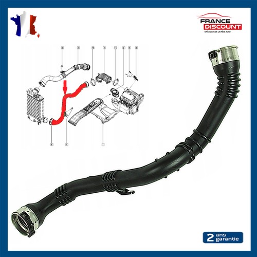 Durite turbo intercooler - durite, de