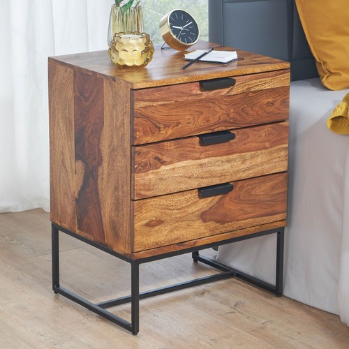 Finebuy table chevet bois - de,