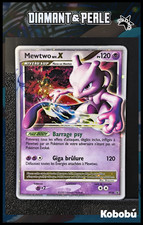 Pokemon Card Mewtwo DP28 Level X Promo Diamond & Pearl Blackstar FR