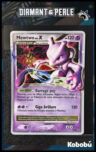 Carte pokémon mewtwo dp28 - carte,