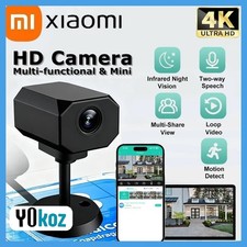 ✅ Caméra WiFi IP Xiaomi 4K HD Mini Surveillance Intelligente Sécurité Domicile