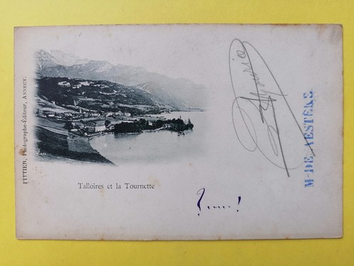 Cpa talloires tournette - et, la
