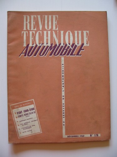 Revue technique automobile - revue,