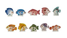 Série complète de 10 fèves