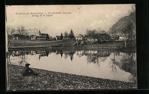 Cpa planaise etang - etang, la