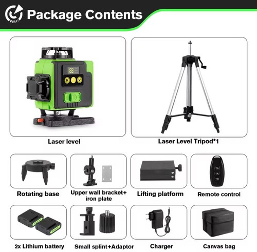 Niveau laser rotatif app vert - laser,