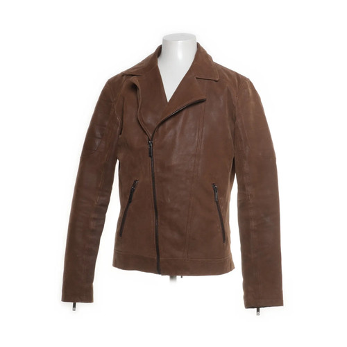 Veste cuir solide - veste, solide,