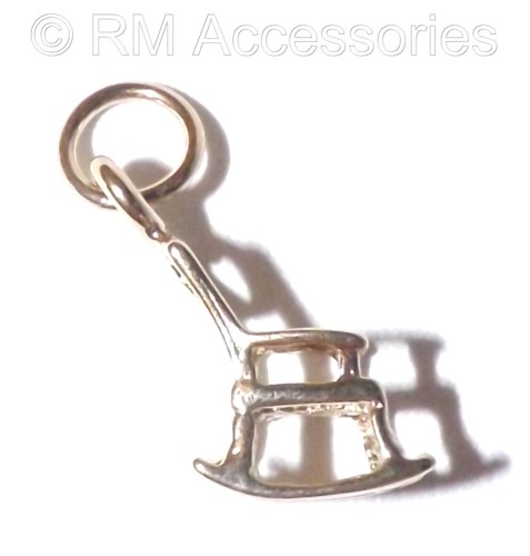 Rocking chair charm pendant - charm,