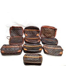 Louis Vuitton Monogram Hand Bag Clutch 10 piece set 579023