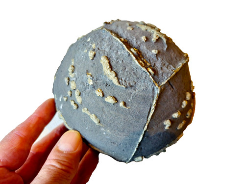 Beau grand nodule pyrite - et,
