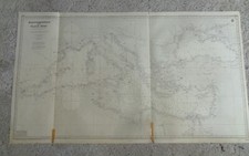 MARINE MAP / Mediterranean and Black seas