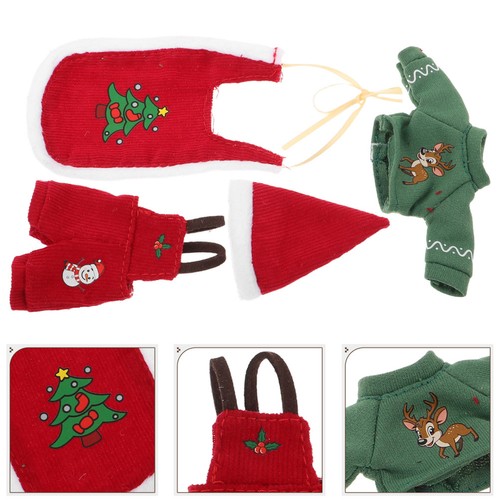 Vêtements poupée noël - de,