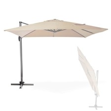 Parasol déporté Verona - 3 x 3 m - Ecru D41284