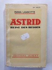 ASTRID REINE DES BELGES 1936 EMMA LAMBOTTE BELGIQUE ILLUSTRE 