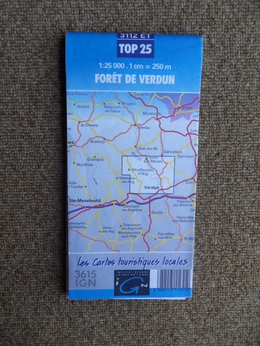 Azk carte ign top - ign, n°3112