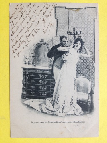 Old postcard napoleon - old, 1st
