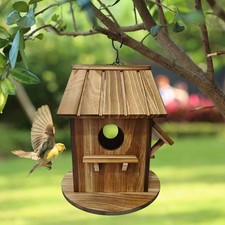 Nichoir à oiseaux en bois