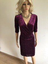 robe violette neuve en velours