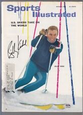Billy Kidd signed 1965 Sports Illustrated USA Skiing  PSA/DNA