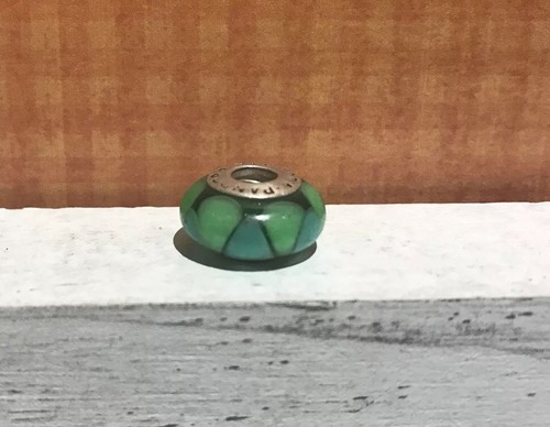 Pandora murano glass green - glass, &