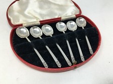 Antique Silver Spoon Box Silver Coffee Spoon Box 