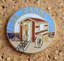 Pin's Plage De Belgique La