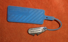 SIRIO ANTENNA 2 Component Keychain: Metal and Soft Plastic Very Nice!!