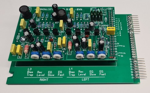 Pcb record amplifier - pcb, for