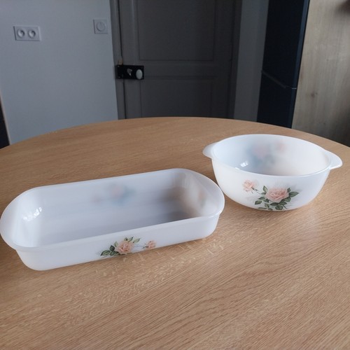 Lot plat cocotte arcopal - plat,