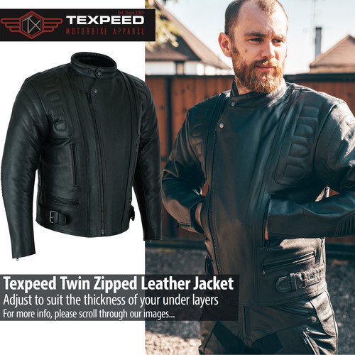 Veste cuir moto - moto, biker