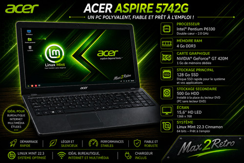 Acer aspire 5742g ssd 128 - acer, go