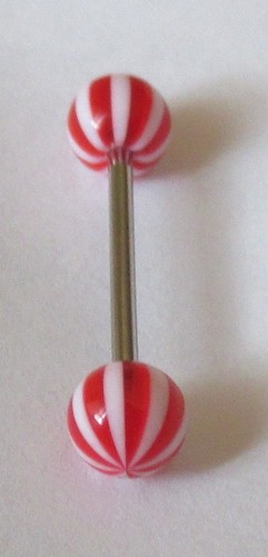 Piercing langue barbell - langue, 19