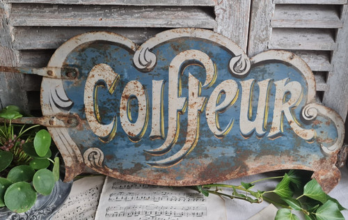 Ancienne enseigne publicitaire - ancienne,
