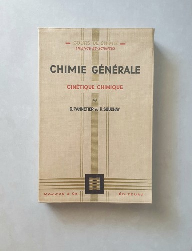 Chimie générale cinétique - chimie,