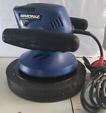 ponceuse orbitale électrique Simoniz 10 po quelques utilisations, comme neuve!
