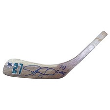 Jeremy Roenick Signed Hockey Stick Blade San Jose Sharks Auto Beckett Proof